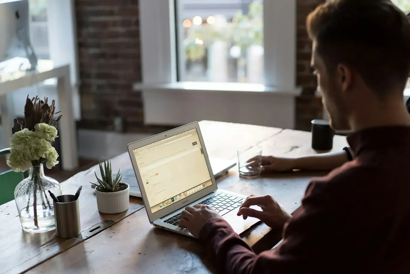 Man on laptop