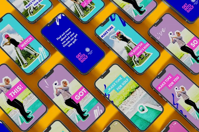 a group of cell phones