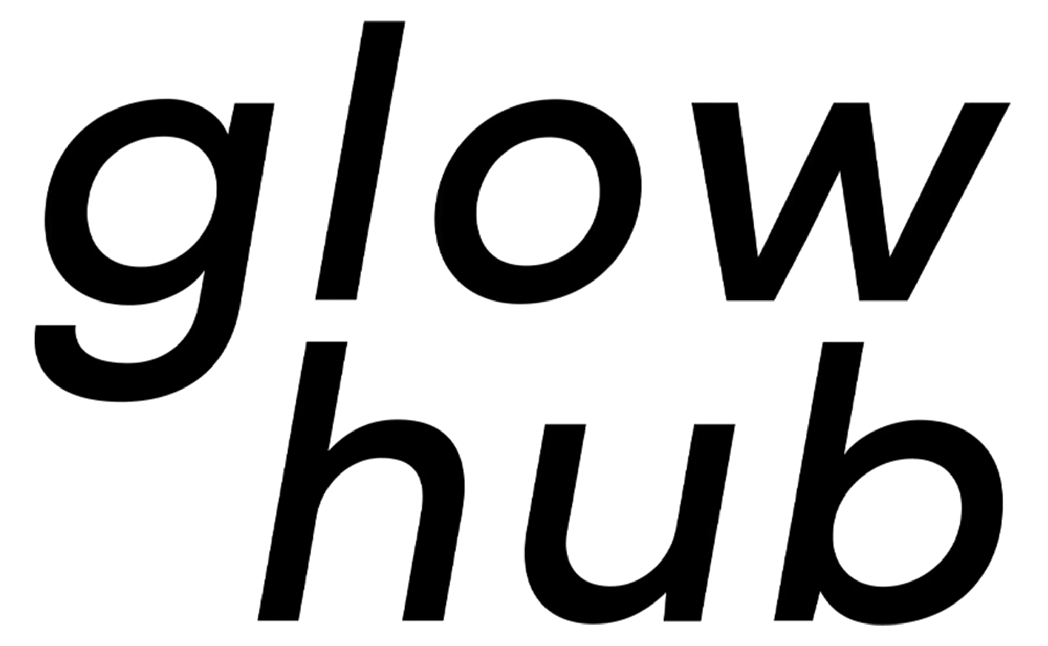 a black background with white letters