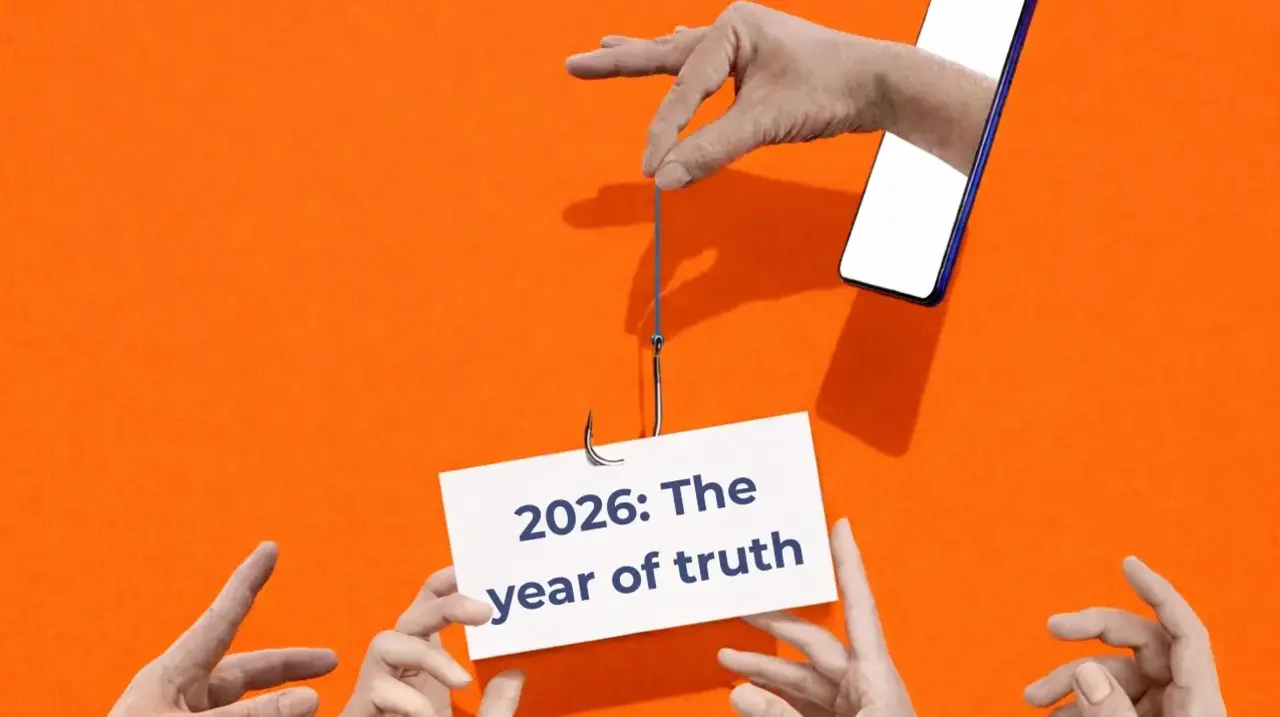 a group of hands holding a sign