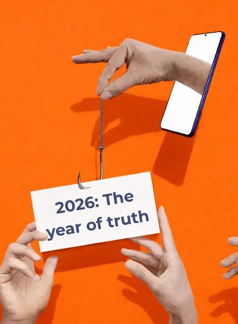 a group of hands holding a sign