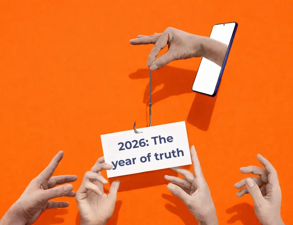 a group of hands holding a sign