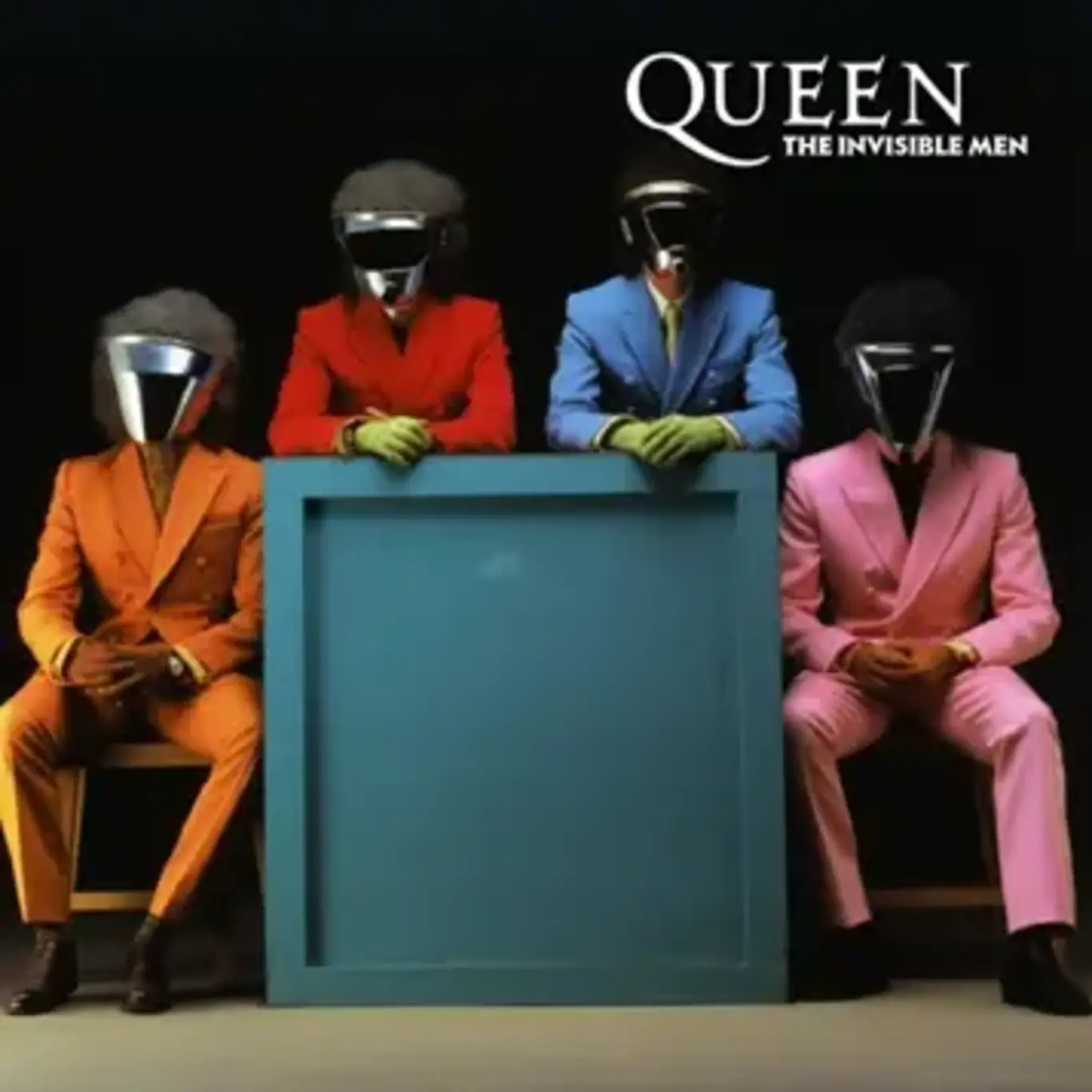 a group of people wearing colorful suits and masks