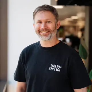 IDHL organic search expert, Will Best, stood in the office