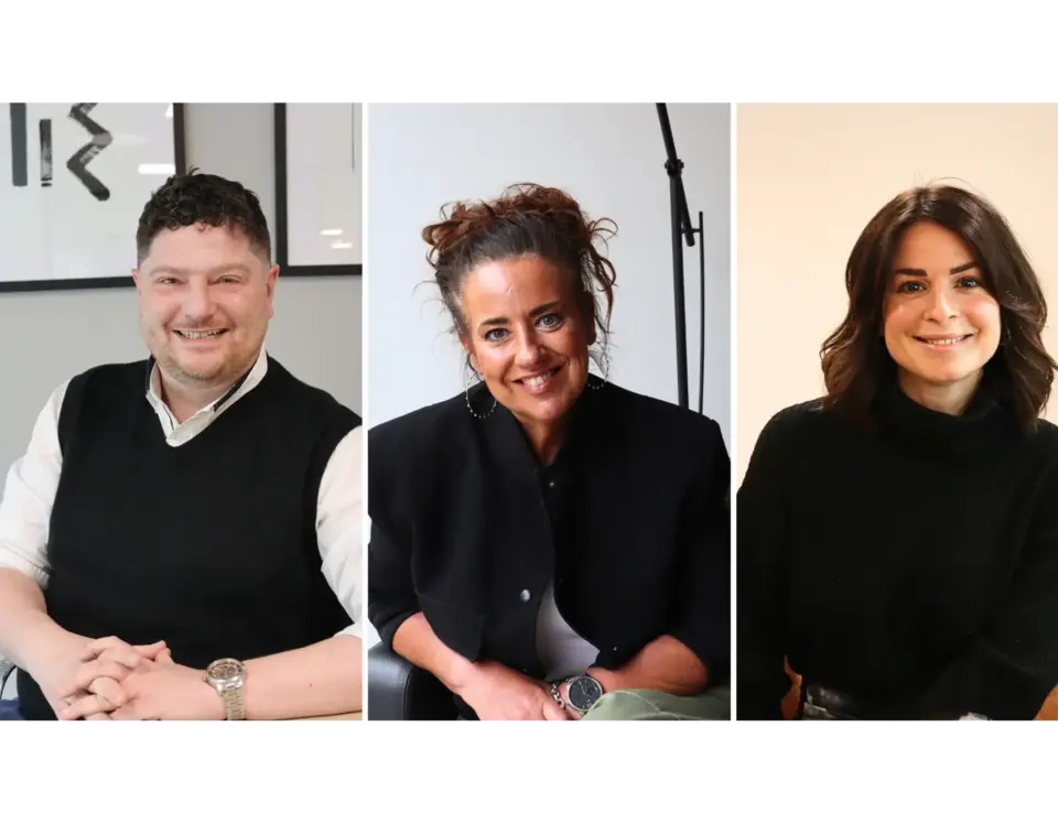 a collage of people posing for the camera