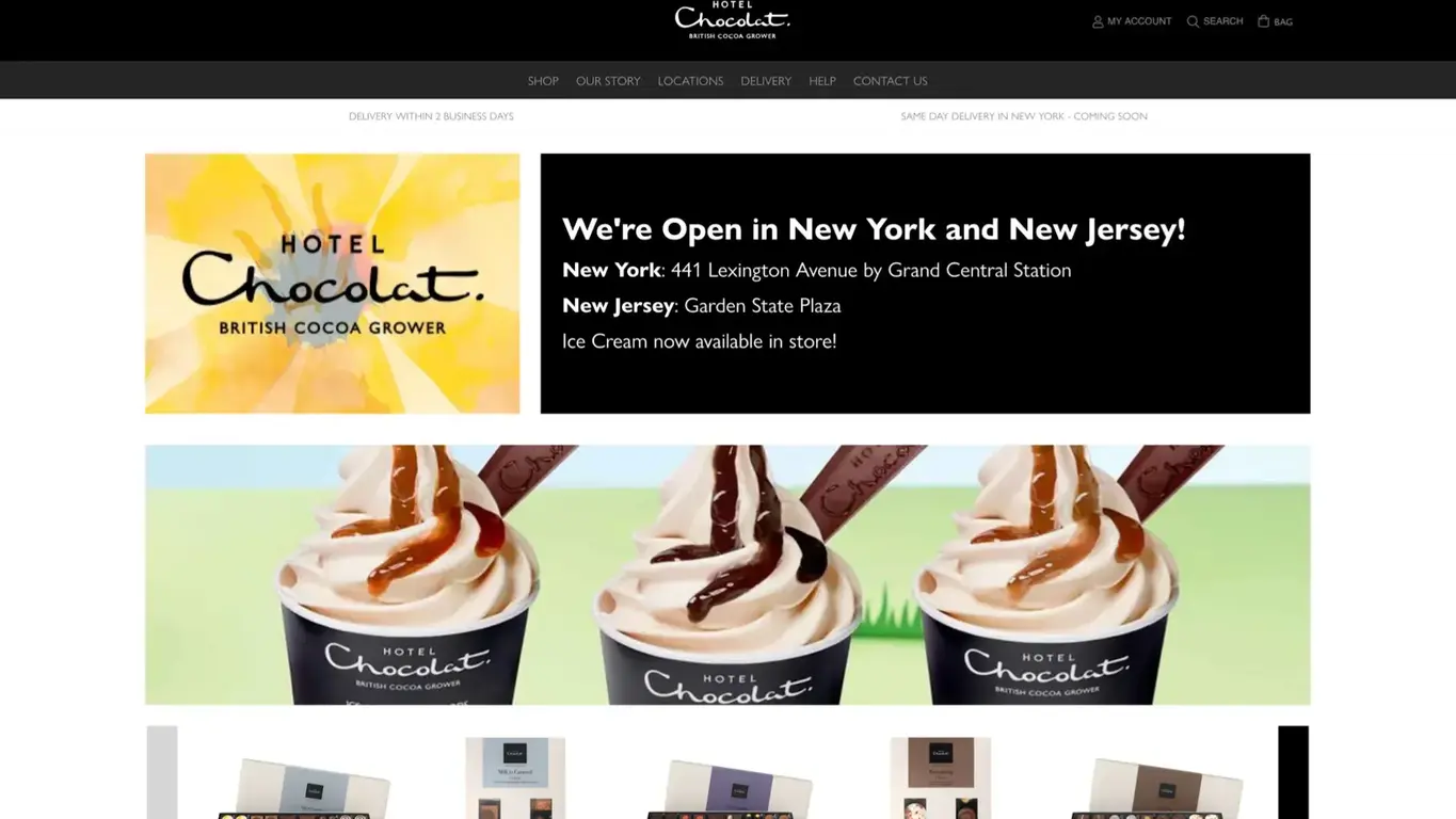 a screenshot of a website