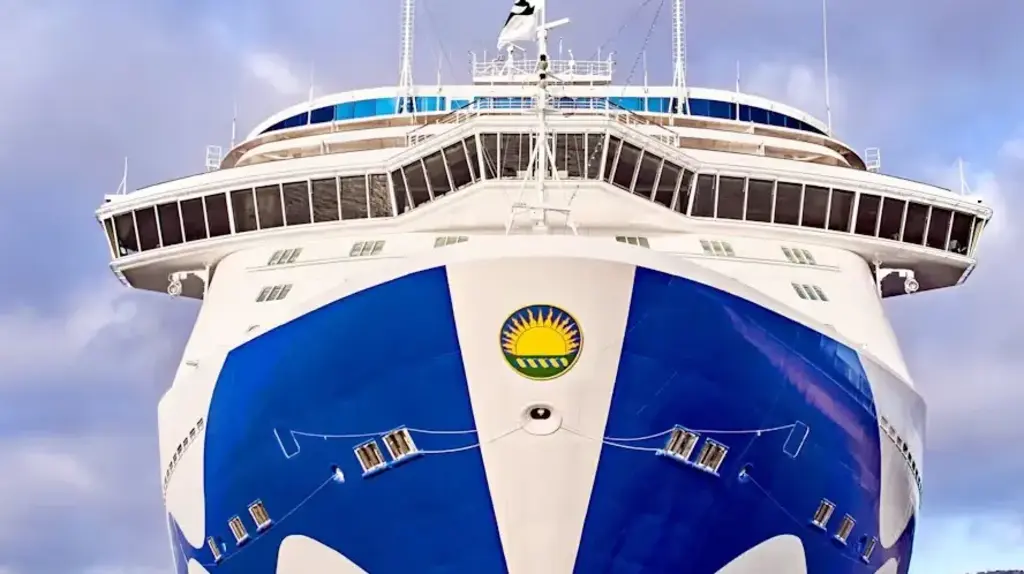 a close up of a ship