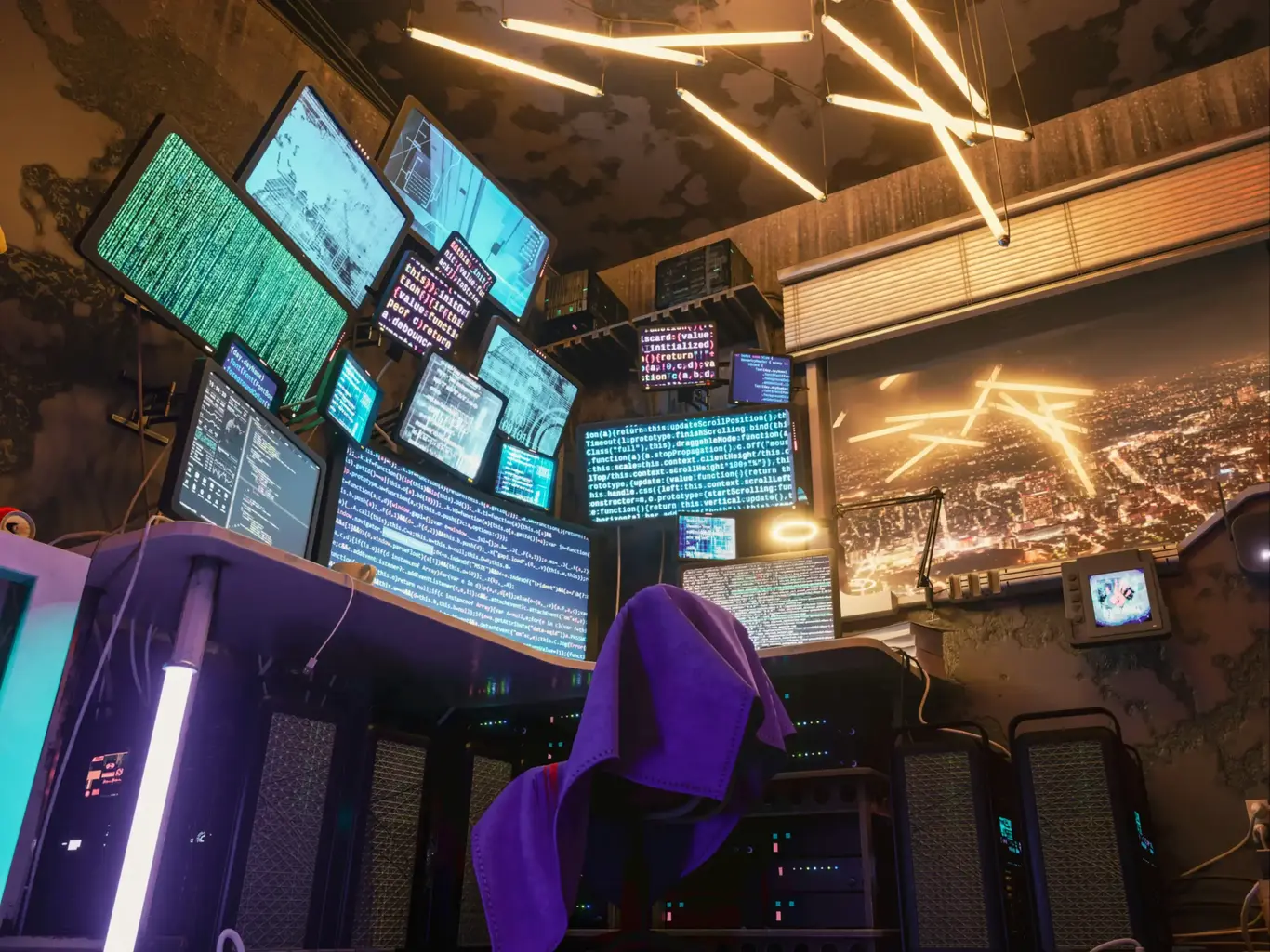 Multiple desktop screens