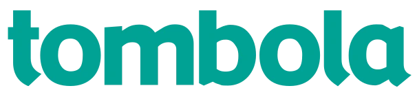 a blue and black logo