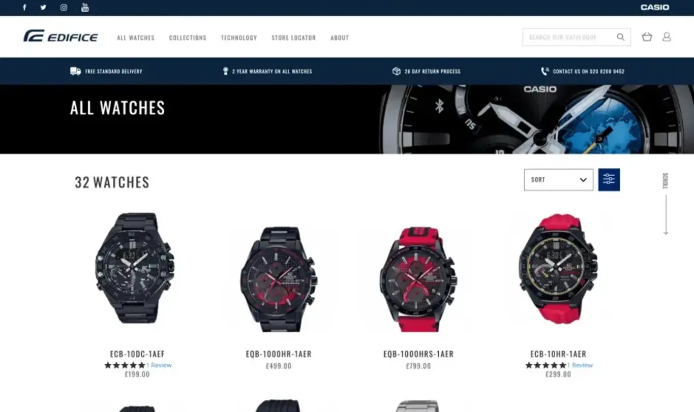 a screenshot of a website